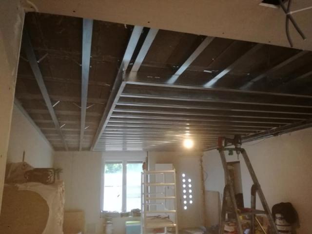 Rénovation complète du rez-de-chaussée (cuisine-salon-salle à manger)